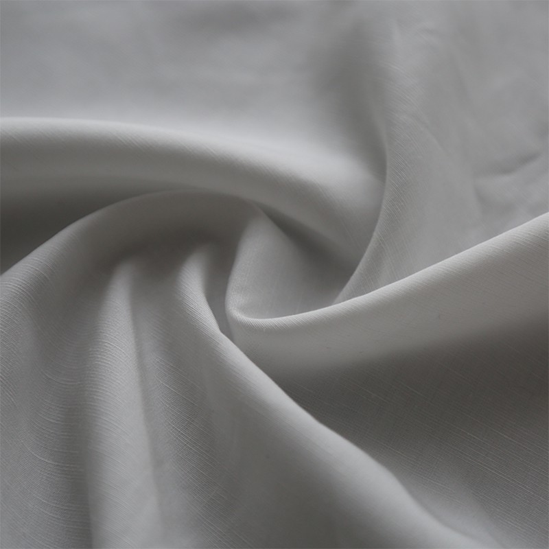 Organic Linen Tencel Dyed Fabric